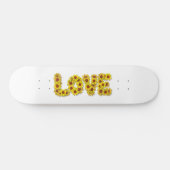 Sunflower Love Skateboard スケートボード (横)