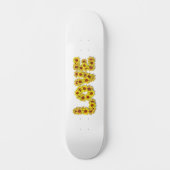 Sunflower Love Skateboard スケートボード (正面)