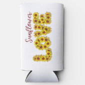 Sunflower Love Slim Can Cooler スリム缶クーラー (正面)