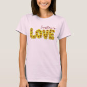 Sunflower Love Top Tシャツ (正面)