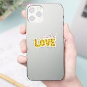 Sunflower Love Vinyl Sticker シール (スマートフォン)