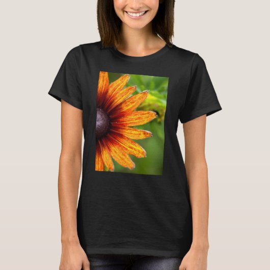 Sunflower Macro Photography  Tシャツ (正面)