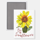 Sunflower Magnet マグネット (正面/裏面)