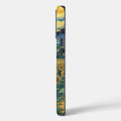 Sunflower Meadow in the Starry Night Case-Mate iPhoneケース (裏面 / 左)
