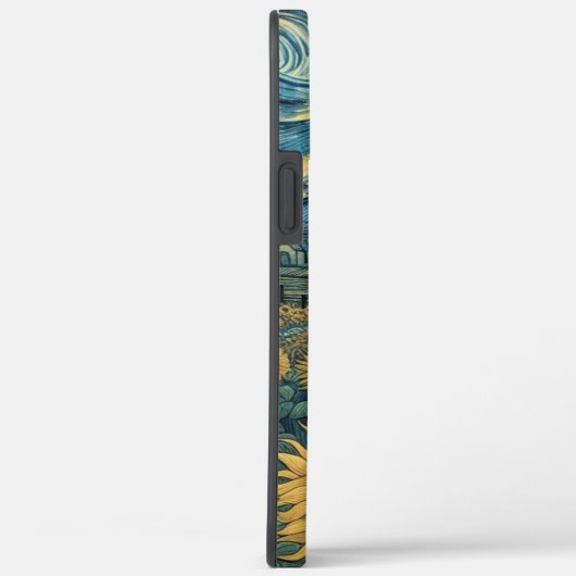 Sunflower Meadow in the Starry Night Case-Mate iPhoneケース (裏面 / 右)