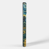 Sunflower Meadow in the Starry Night Case-Mate iPhoneケース (裏面 / 右)