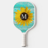 Sunflower Monogramカスタマイズ素朴可能 ピックルボールラケット (裏面)