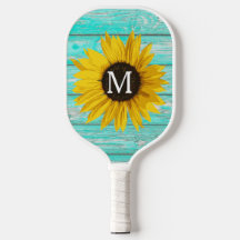 Sunflower Monogramカスタマイズ素朴可能