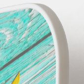 Sunflower Monogramカスタマイズ素朴可能 ピックルボールラケット (左詳細)