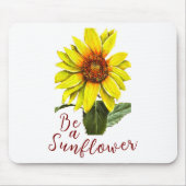 Sunflower Mouse Pad マウスパッド (正面)