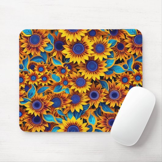 Sunflower Mousepad マウスパッド (マウス)