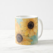 Sunflower Mug コーヒーマグカップ (正面右)