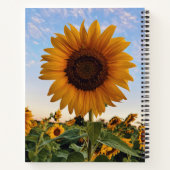 Sunflower Notebook | Bloom Inspiration   ノートブック (裏面)