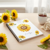 Sunflower Notebook – Design for Gentle Souls ノートブック