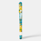 Sunflower Painting Monogrammed Case-Mate iPhoneケース (裏面 / 左)