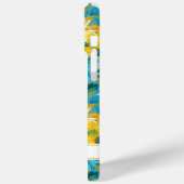 Sunflower Painting Monogrammed Case-Mate iPhoneケース (裏面 / 左)