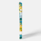 Sunflower Painting Monogrammed Case-Mate iPhoneケース (裏面 / 左)