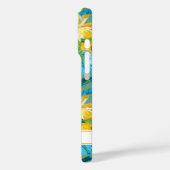 Sunflower Painting Monogrammed Case-Mate iPhoneケース (裏面 / 左)