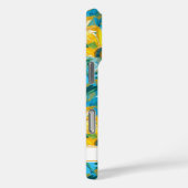 Sunflower Painting Monogrammed Case-Mate iPhoneケース (裏面 / 右)