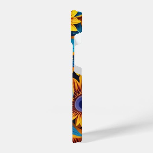 Sunflower Phone Case iPhoneケース (左側面)