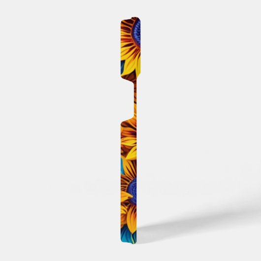 Sunflower Phone Case iPhoneケース (右側面)