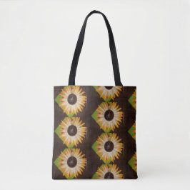 sunflower picture bag トートバッグ