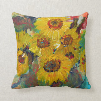 sunflower pillow クッション