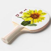 Sunflower Ping Pong Paddle 卓球ラケット (正面アングル)