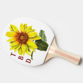 Sunflower Ping Pong Paddle 卓球ラケット (横)