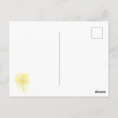 Sunflower Post card ポストカード (裏面)