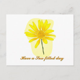 Sunflower Post card ポストカード