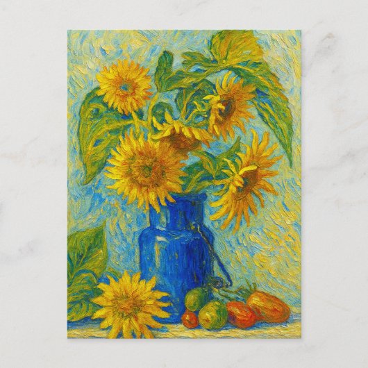Sunflower Postcard ポストカード (正面)