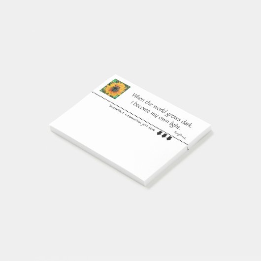 Sunflower radiant Pixel Light ポストイット (アングル)