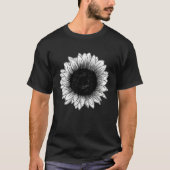 Sunflower seed painting realistic tシャツ (正面)
