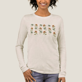 Sunflower Shirt Bella Canvas Long Sleeve トライブレンドＴシャツ