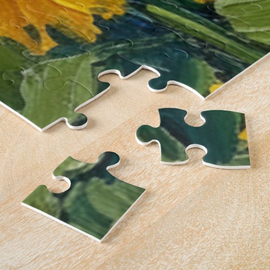 Sunflower sky puzzle  ジグソーパズル (側面)