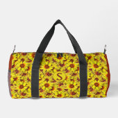 Sunflower Small Duffel Gym Bag ダッフルバッグ (裏面)