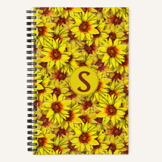 Sunflower Spiral Notebook ノートブック