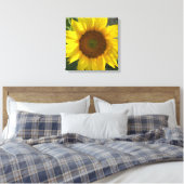 Sunflower Stretched Canvas Print キャンバスプリント (インサイチュ (寝室))