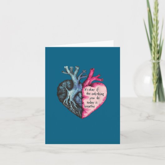 Sunflower Suicide Awareness カード (正面)