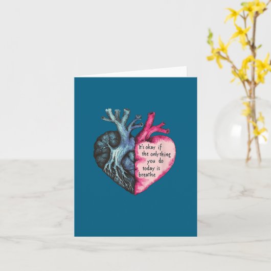 Sunflower Suicide Awareness  カード (黄色い花)