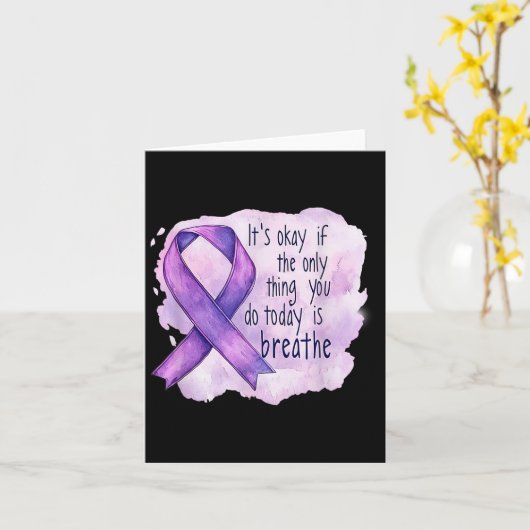 Sunflower Suicide Awareness  カード (黄色い花)