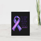 Sunflower Suicide Awareness  カード (正面)