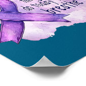 Sunflower Suicide Awareness ポスター (角)