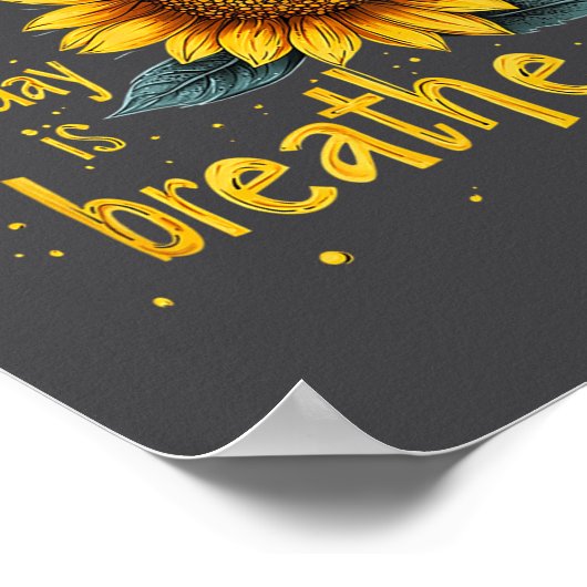 Sunflower Suicide Awareness  ポスター (角)