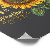 Sunflower Suicide Awareness  ポスター (角)