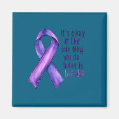 Sunflower Suicide Awareness  マグネット (正面)