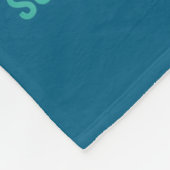 Sunflower Suicide Prevention Awareness Motivationa フリースブランケット (角)