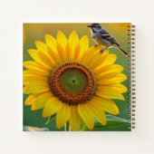 Sunflower Symbolism ノートブック (裏面)