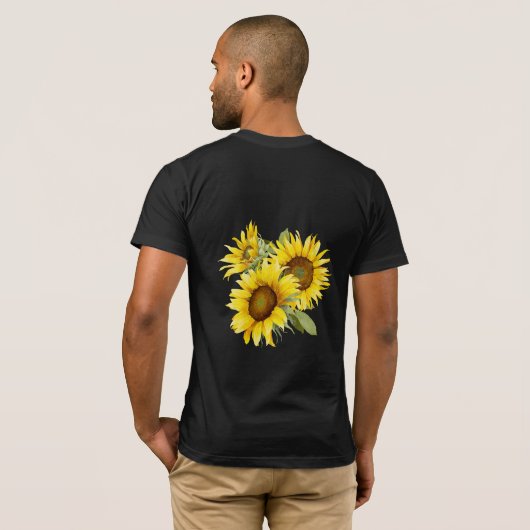 Sunflower Tシャツ (裏面フル)